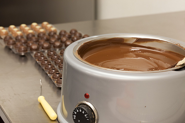 Pralinenherstellung