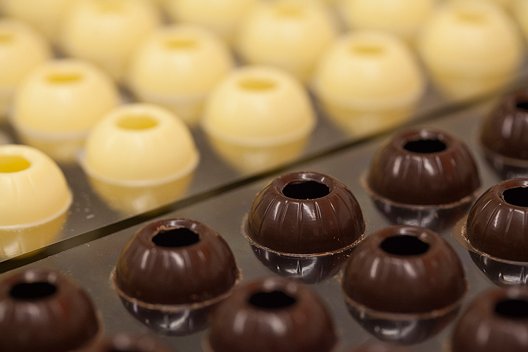 Pralinenherstellung
