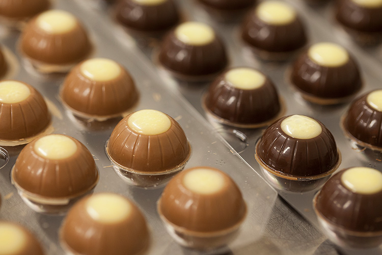 Pralinenherstellung